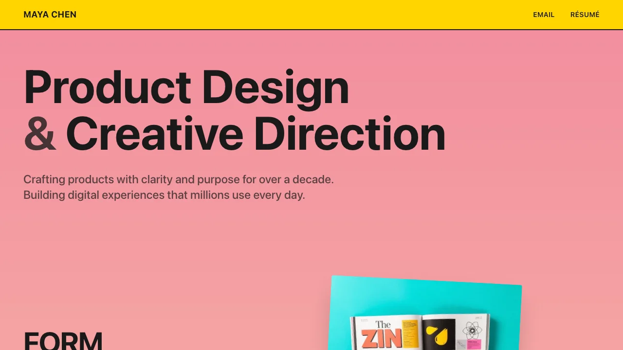 Screenshot of Sonder